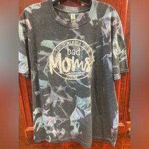 Bad Moms Club Reverse Tie Dye Tee XL